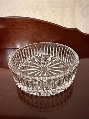 Waterford crystal wine bottle coaster